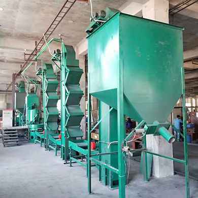 Resin coated sand product plant