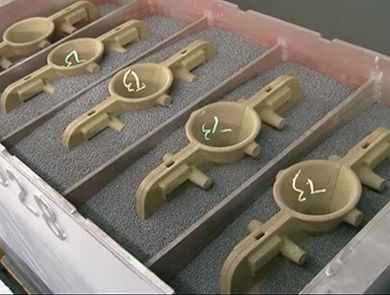 Shell mold and shell core casting line