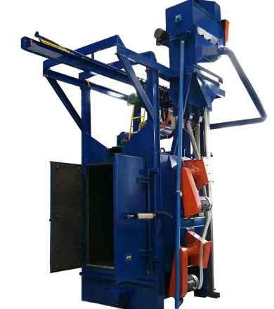 Hanger shot blasting machine