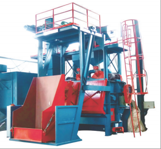 Batch(steel belt)shot blasting machine